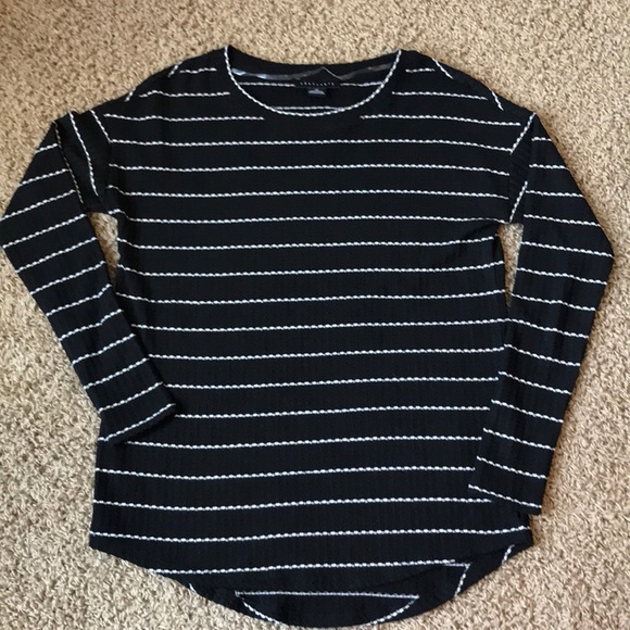 Sanctuary Tops - Sanctuary Long Sleeve Waffle Knit Shirt size XS